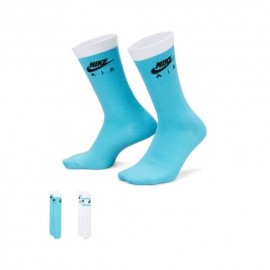 Nike Calza Tris Pack Air Everyday Essential Bianco Uomo