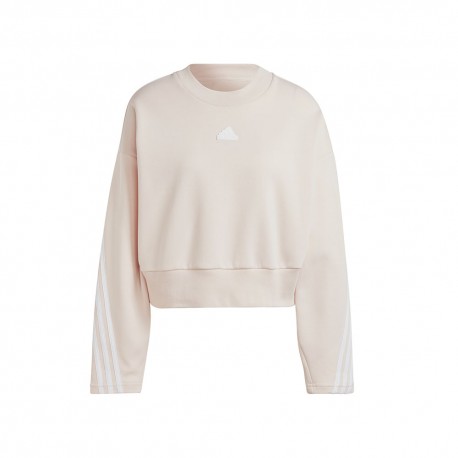 ADIDAS Felpa Palestra Gircollo Future Icons Rosa Donna