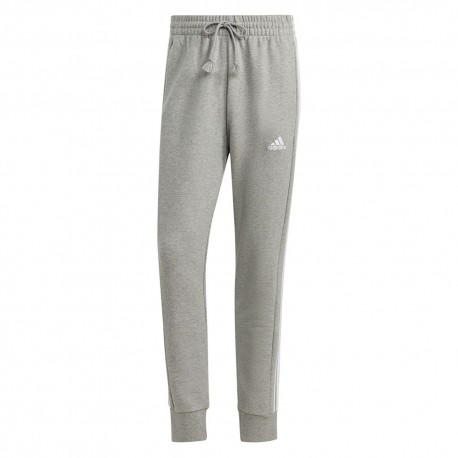 ADIDAS Pantaloni Con Polsino Tristripe Grigio Uomo