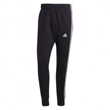 ADIDAS Pantaloni Con Polsino Tristripe Nero Uomo