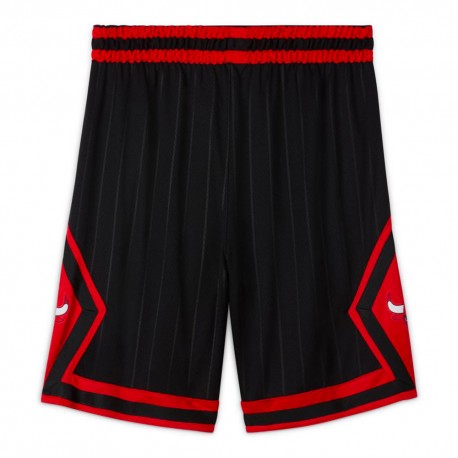 Nike Pantaloncini Basket Nba Chicago Stmt Edition 2020 Nero Rosso Uomo