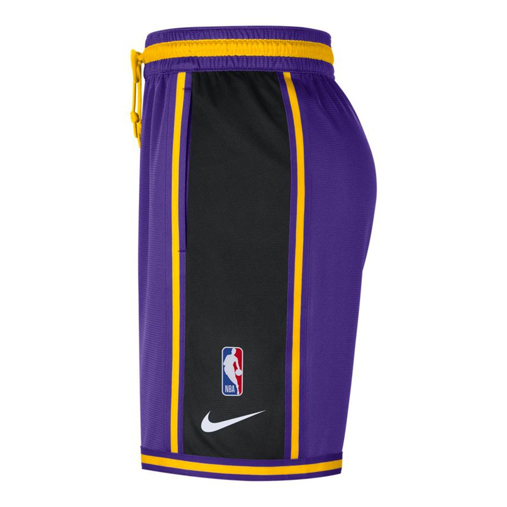 Nike Pantaloncini Basket Nba Lakers Pregm Viola Giallo Uomo - Acquista  online su Sportland