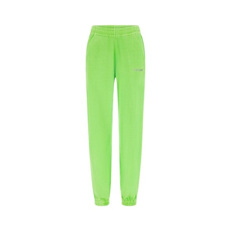 Freddy Pantaloni Con Polsino Verde Donna