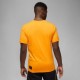 Nike T-Shirt Psg Jordan Giallo Uomo