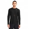 Nike Maglietta Palestra Manica Lunga Top Dye Nero Uomo