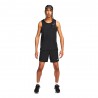 Nike Canotta Running Df Miler Nero Reflective Argento Uomo