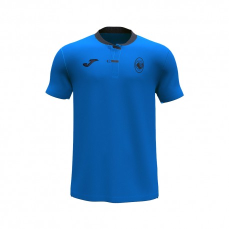 Joma Sport Polo Calcio Atalanta Free Time Blu Bambino