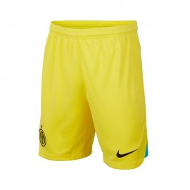 Nike Pantaloncini Calcio Inter Third 22/23 Giallo Nero Bambino