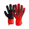 Reusch Guanti Calcio Attrakt Freegel Silver Rosso Nero Uomo