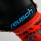 Reusch Guanti Calcio Attrakt Silver Rosso Nero Bambino