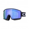 Oakley Maschera Sci Target Line M Opaco Nero Violet Irid