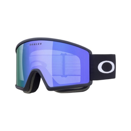 Oakley Maschera Sci Target Line L Opaco Nero Violet Irid