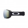 Oakley Maschera Sci Flight Deck M Opaco Nero Prizm Sage Oro