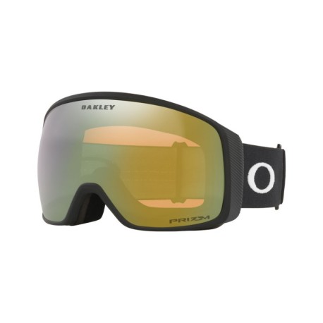 Oakley Maschera Sci Flight Tracker M Opaco Nero Prizm Sage Oro