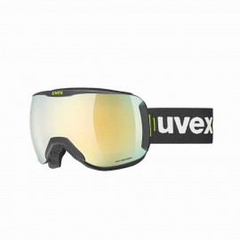 Uvex Maschera Sci Downhill 2100 Cv Race Nero Opaco Mirror Oro