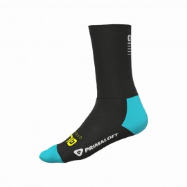 Alé Calze Ciclismo Thermo Primaloft Nero Bianco Uomo