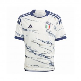 ADIDAS Maglia Maniche Corte Italia 2023 Away Bianco Bambino