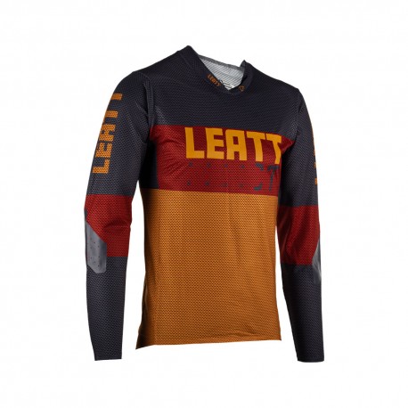 Leatt Maglia Mtb Mountain Bike Gravity 4.0 Suede Uomo