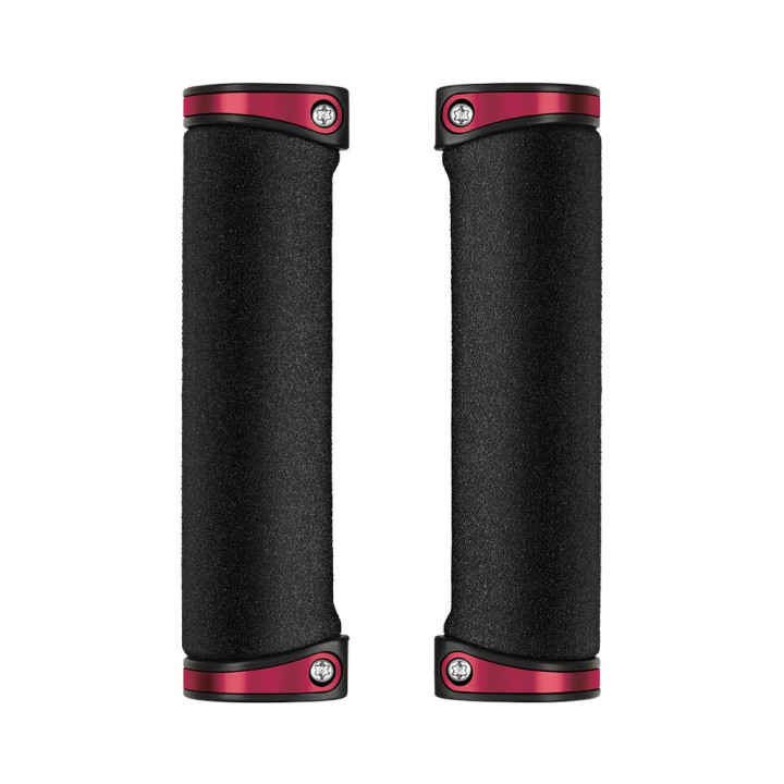 Crankbrothers Manopole Bici Grip Cobalt Rosso