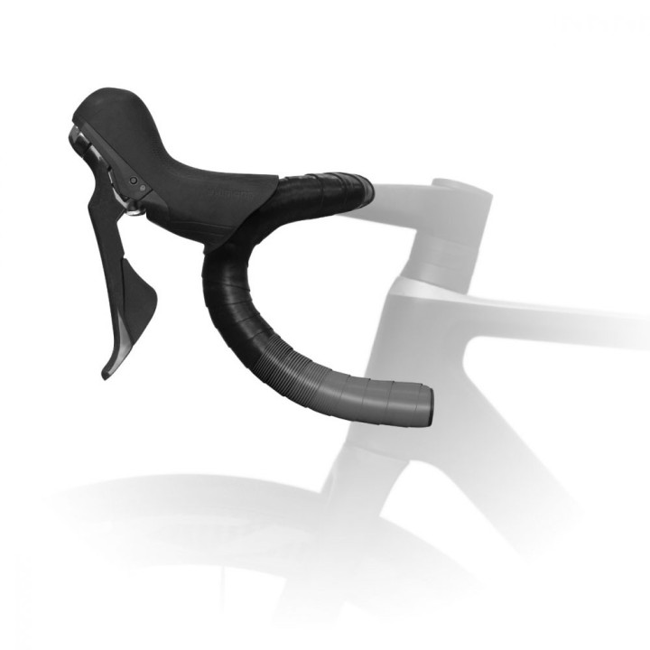 Fizik Nastro Manubrio Bici Da Corsa Vento Tacky 2Mm Nero Grigio