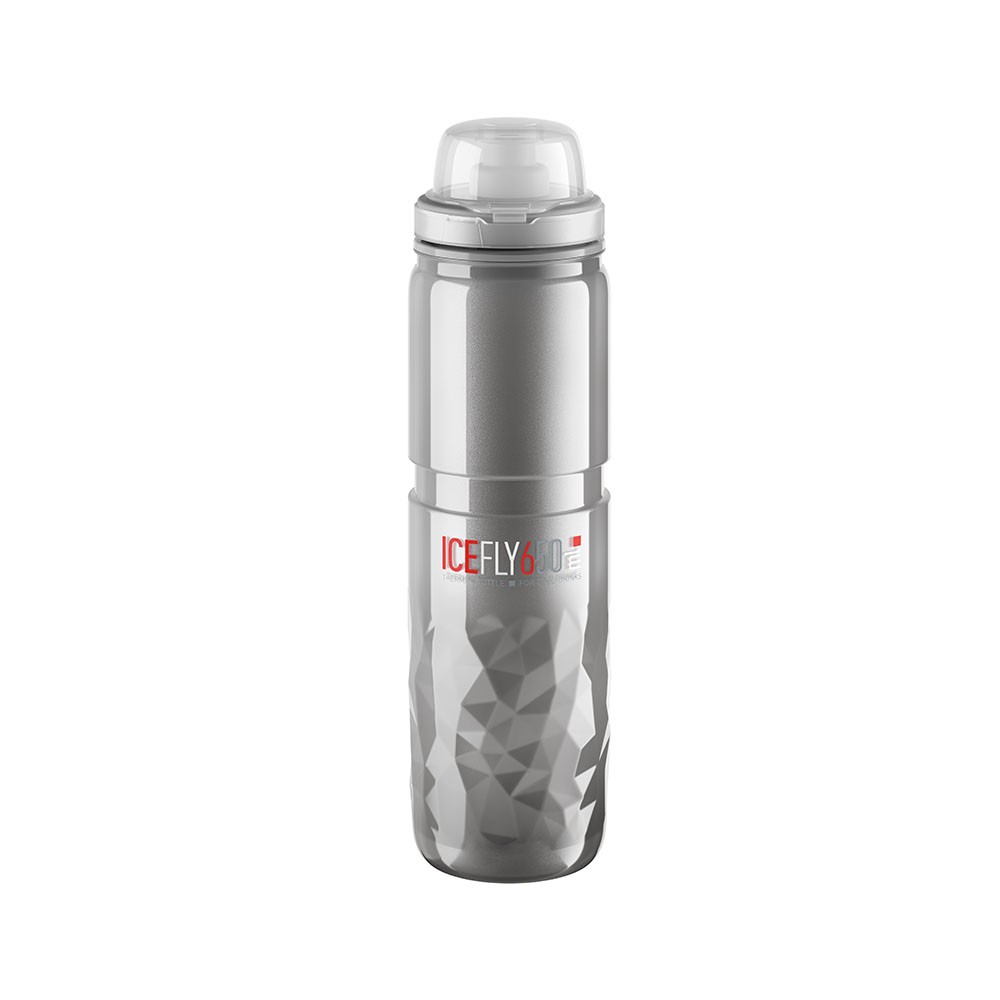 Elite Borraccia Bici Thermo Ice Fly 650Ml Clear TU