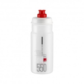 Elite Borraccia Bici Jet 550Ml Clear