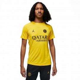 Nike Maglia Maniche Corte Psg Acdpr 4Th Giallo Nero Uomo