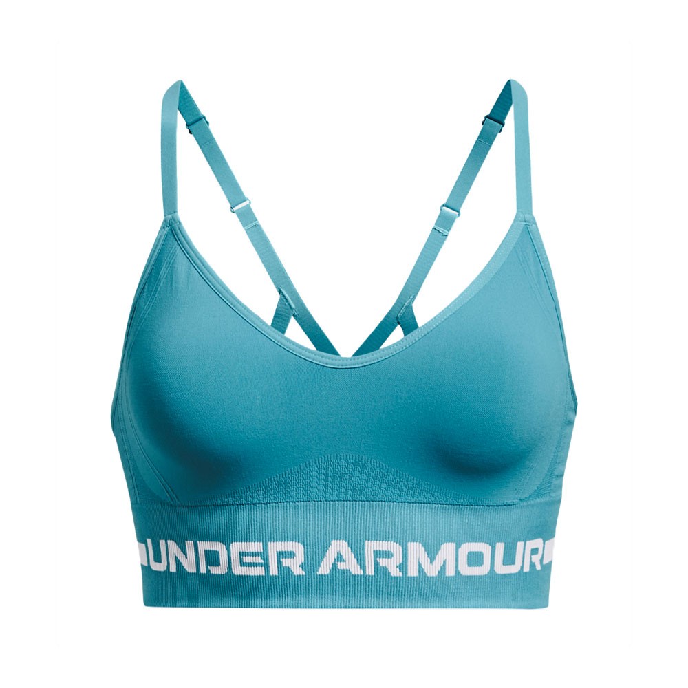 Under Armour Reggiseno Sportivo Azzurro Donna XS