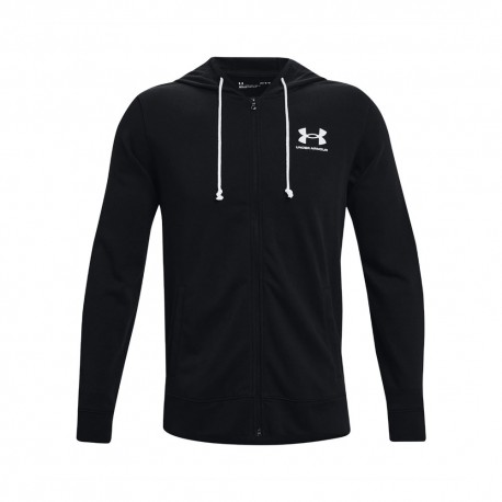 Under Armour Felpa Palestra Con Cappuccio Nero Uomo