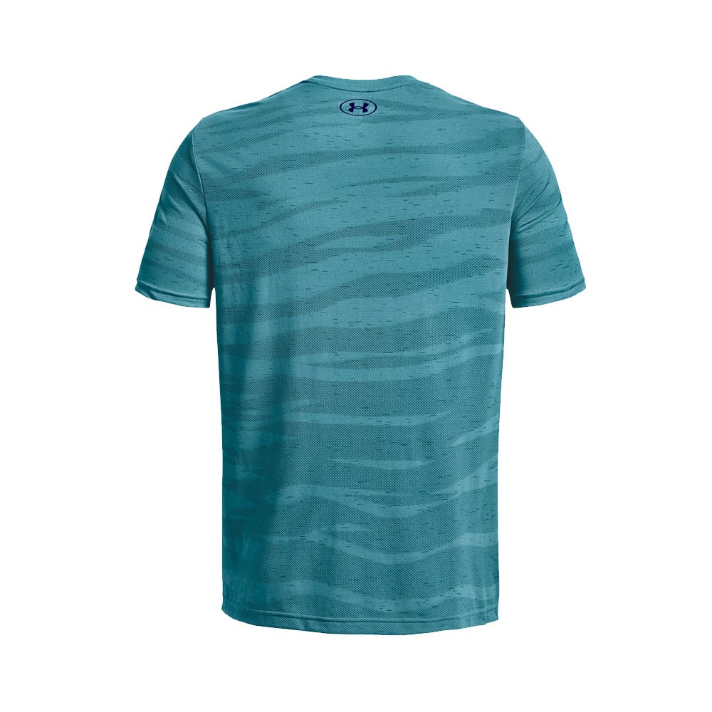 Under Armour Maglietta Palestra Seamless Azzurro Uomo Acquista
