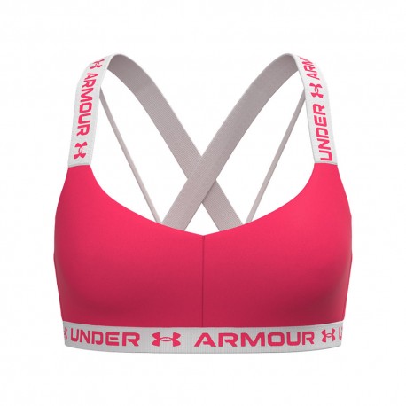 Under Armour Reggiseno Sportivo Cross Back Arancione Donna