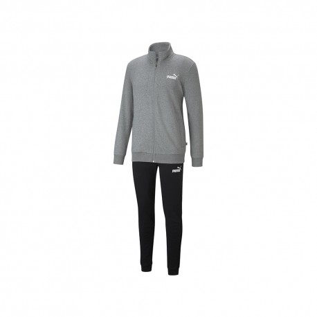 Puma Tuta Sportiva Con Cerniera Grigio Uomo