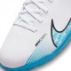 Nike Mercurial Vapor 15 Club Tf Bianco Azzurro - Scarpe Da Calcio Bambino