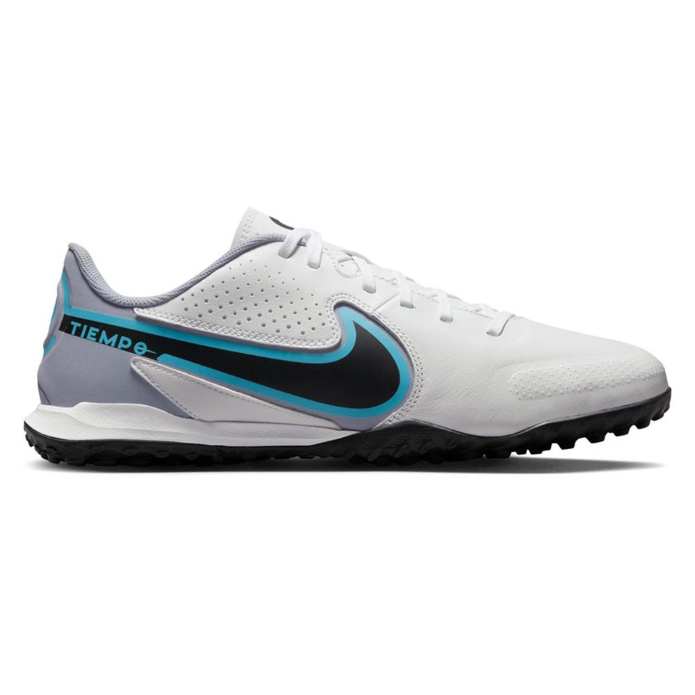 Nike Tiempo Legend 9 Academy Tf Bianco Nero - Scarpe Da Calcetto Uomo EUR 39 / US 6.5