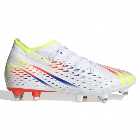 ADIDAS Predator Edge .3 Sg Bianco - Scarpe Da Calcio Uomo