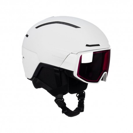 Salomon Casco Sci Driver Pro Sigma Bianco Nero