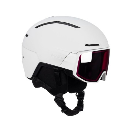 Salomon Casco Sci Driver Pro Sigma Bianco Nero