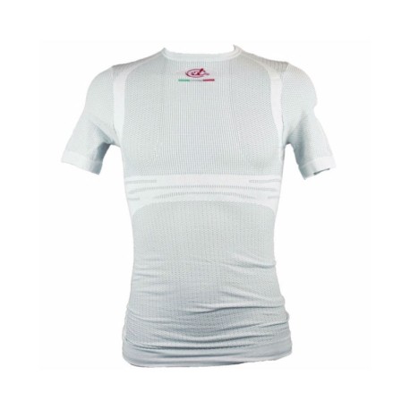 Dry Maglia Ciclismo Seamless Bianco Uomo