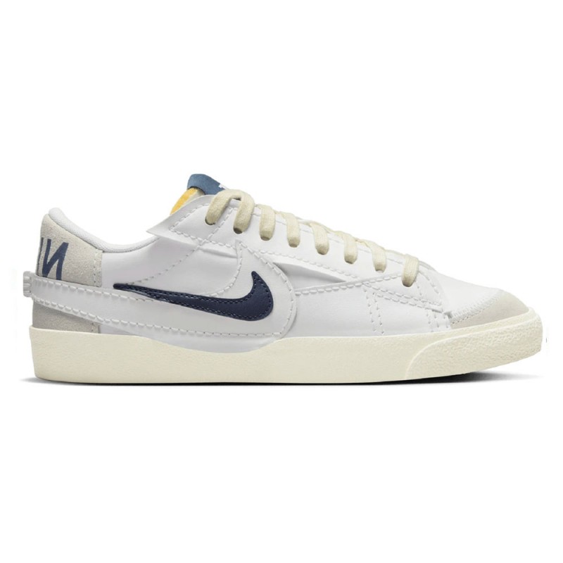 Nike Blazer Low 77 Jumbo Se Bianco Blu - Sneakers Uomo