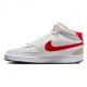 Nike Court Vision Mid Nn Bianco Rosso - Sneakers Uomo