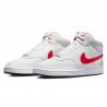 Nike Court Vision Mid Nn Bianco Rosso - Sneakers Uomo