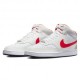 Nike Court Vision Mid Nn Bianco Rosso - Sneakers Uomo