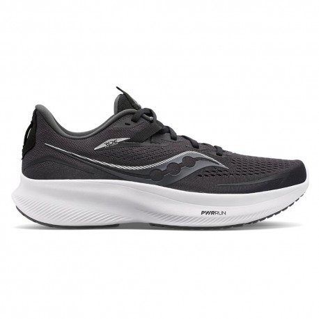 Saucony Ride 15 Nero Bianco - Scarpe Running Donna