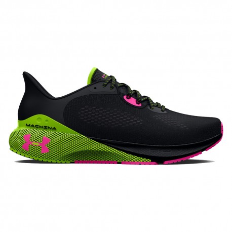 Under Armour Havor Machina 3 Nero Verde - Scarpe Running Uomo