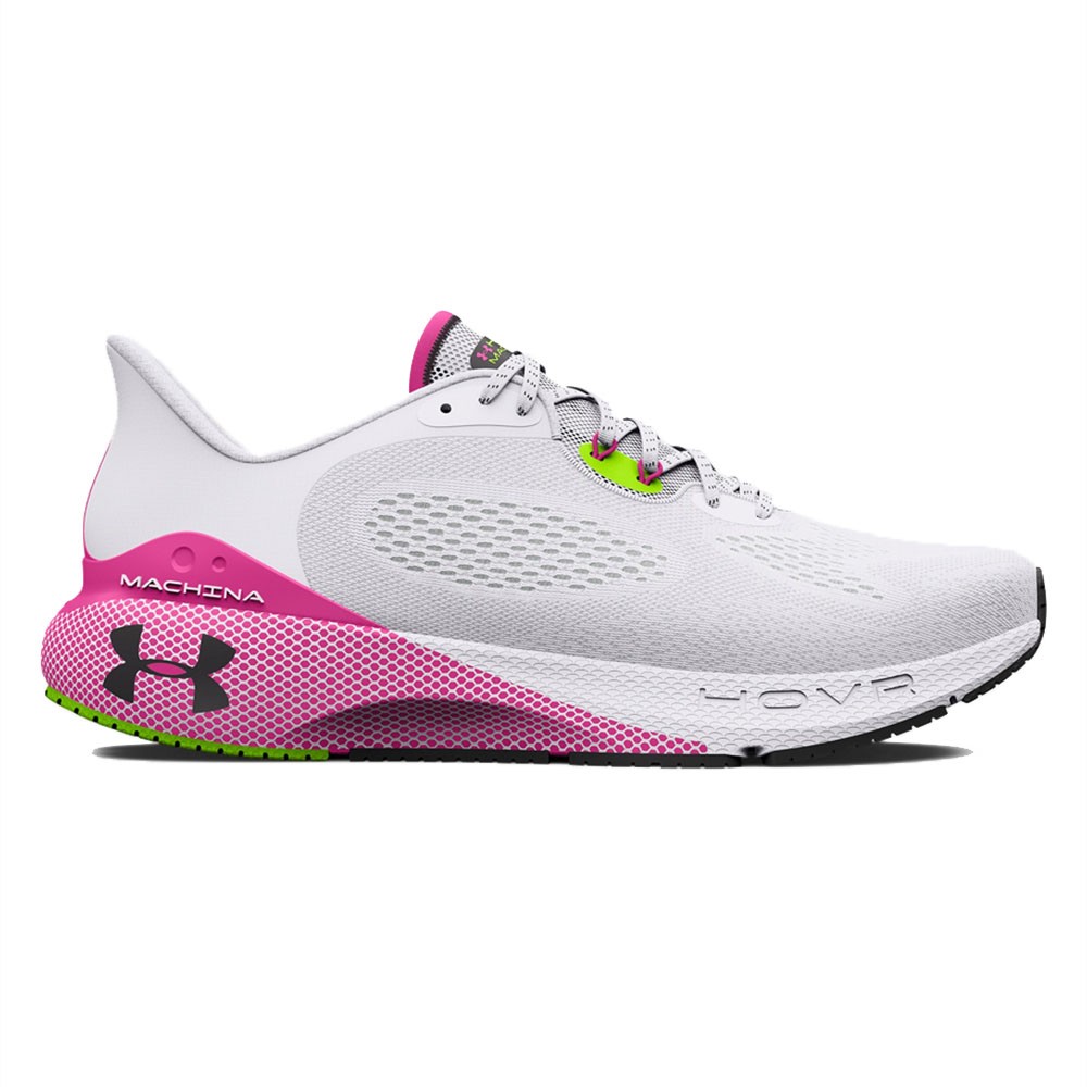 Under Armour Hovr Machina 3 Bianco Rosa - Scarpe Running Donna EUR 38 / USA 7