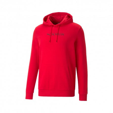 Puma Felpa Calcio Ac Milan Football Legacy Rosso Nero Bambino