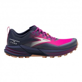 Brooks Cascadia 16 Peacoat Rosa - Scarpe Trail Running Donna