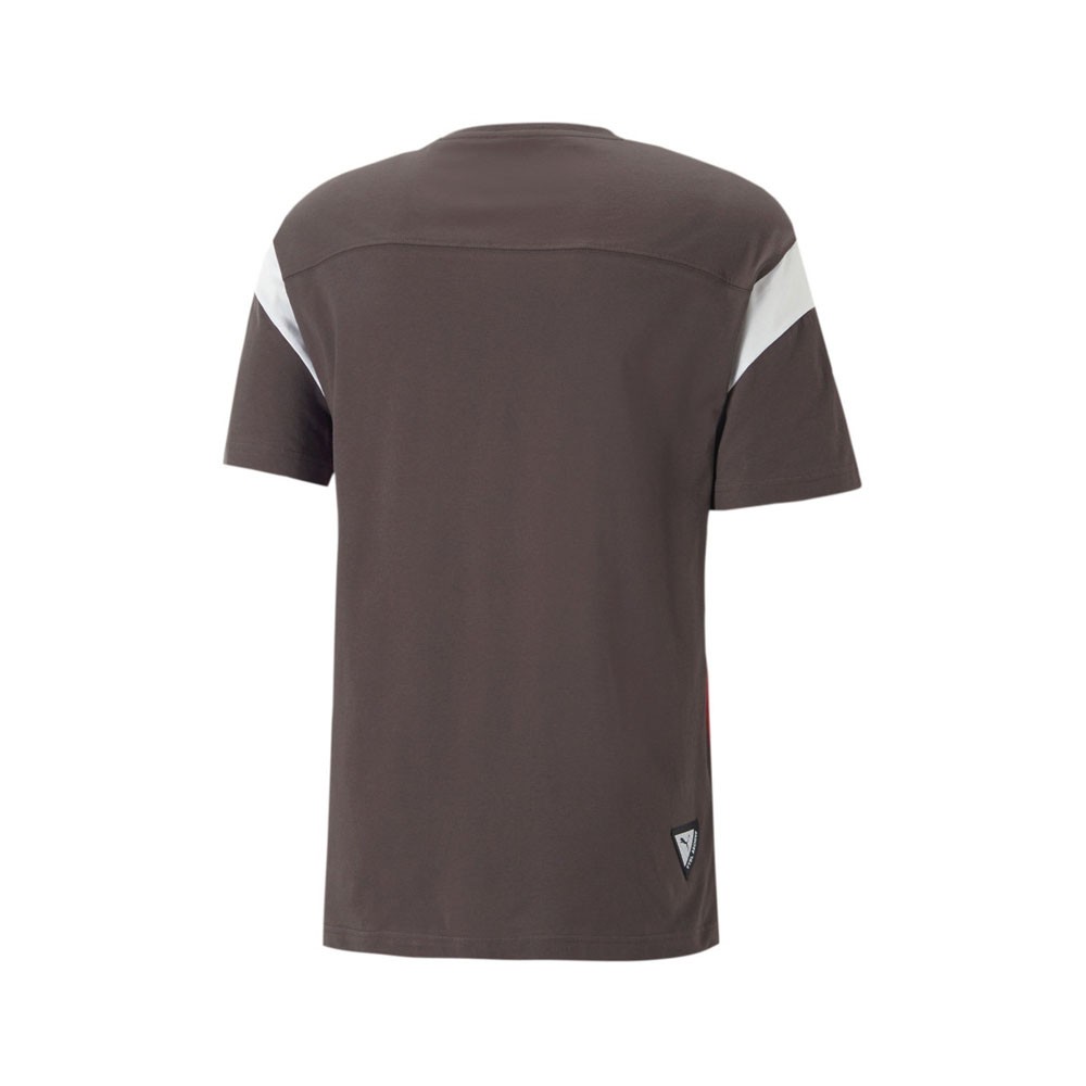 Puma Maglia Maniche Corte Ac Milan Football Heritage Grigio Rosso