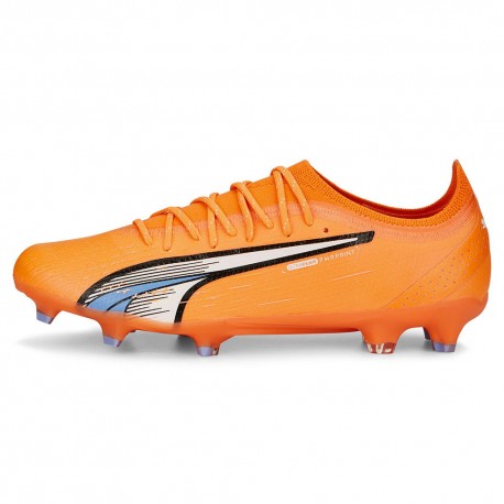 Puma Ultra Ultimate Fg Ag Rosso Bianco - Scarpe Da Calcio Uomo