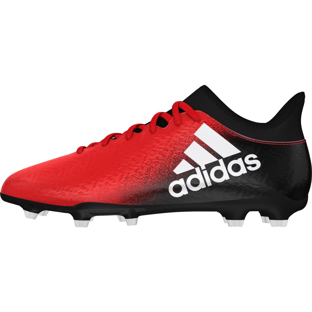 adidas x 16.3 red and black